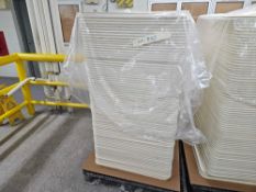 pallet of Rehrig Pacific Huskylite peel boards
