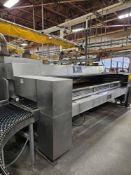 Pulver Genau 80' L x13' W Direct Gas Fired 60 Burner Tunnel Oven