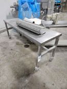 Rolling Stainless Steel Table