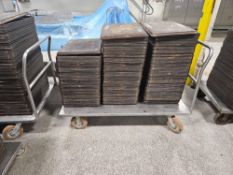 stainless steel rolling cart