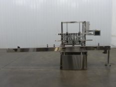 12 Head Stainless Steel Liquid Filler with Conveyor