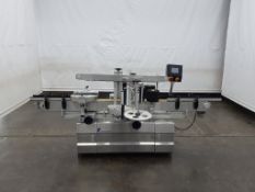 Pack Leader PRO-625 Pressure Sensitive Front and Back Labeler