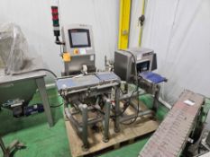 Thermo Scientific Apex 100 Metal Detector and Ramsey Versaweigh Checkweigher