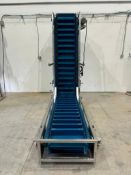 Custom Blue Belt Z-Bucket Conveyor