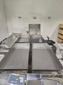 (4) Stainless Steel Carts On Casters