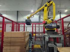 Fanuc M-410iB/140H Robotic Palletizer - Subject to Bulk Bid