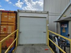 40' Ft Container with Roll up Door