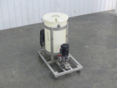 Nalgene 47 Gallon Cylindrical Polypropylene Tank