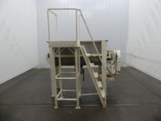 40 Cubic Foot Ribbon Blender with Stainless Steel Mixing Trough