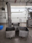 A-One CDR-71-400-P Tote Dumper With 3 Totes