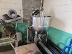 Groen Manufacturing INA/2/TA60 60 Gallon Jackected Stainless Steel Kettle