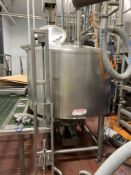 300 Gallon SS Single Wall Liquefier Blender with CIP System