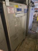Two Stainless Steel Liquid Totes