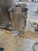 50 Gallon SS Single Wall Open Top Holding Tank