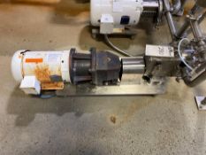 SPX Flow Positive Displacement Rotary Lobe Pump W/ Baldor Motor