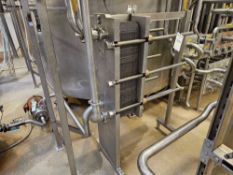 AGC Heat Transfer Stainless Steel Plate Heat Exchanger With 52 Plates