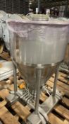 Powder Process Solutions Tote 15 CU Ft Stainless Steel Product Hopper - Subject to Bulk