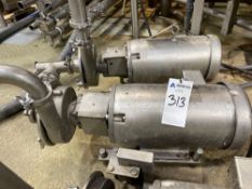 Centrifugal Pump w/ Baldor SuperE Washdown Duty 15 Horsepower Motor