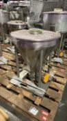 Powder Process Solutions Tote 6 Cu Ft Stainless Steel Product Hopper - Subject to Bulk