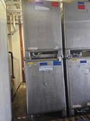 Two Stainless Steel Liquid Totes