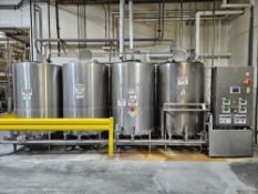 Sani-Matic Four Tank Central CIP Unit