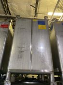 Two Stainless Steel Liquid Totes