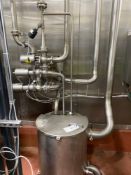 100 Gallon Stainless Steel Single Wall Holding/Dump Tank