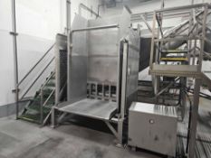 Mepaco T4000-72 Stainless Steel Tote Dumper
