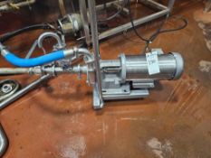 Fristam FP741-205 Pump w/ 5 HP Baldor Washdown Motor