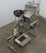 Kaps All E Four Spindle Capper w/Bowl & Conveyor