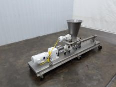MOYNO 10 Horsepower Stainless Steel Progressive Cavity Pump with Hopper