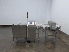 Wipotec Combination EC-E Checkweigher and OCS Metal Detector