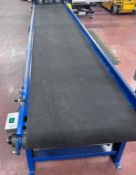 Lewco, Inc. 40SB-24-144-60-B98-D08-M26-A6151-SPH-36-36-SCC10 Low Profile Slider Bed Belt Conveyor