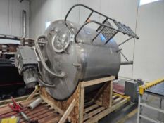 1000 Gallon Feldmeier Jacketed Stainless Steel Mixing Tank