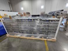 (10) Band-Driven Roller Conveyor Frames with Interroll Zone Control - Subject to Bulk