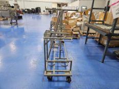 Stainless Steel Parts Cart on wheels