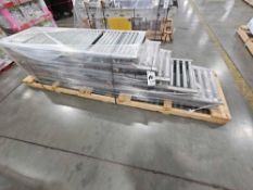 (7) Band-driven Roller Conveyor Frames with Interroll Zone Control - Subject to Bulk