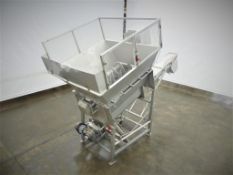 Material Transport MTC 10 12 FB Auger Conveyor with Hopper 1,600 Pounds