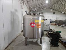 700 Gallon Stainless Steel Agitation Tank