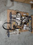 Pallet of Sharpe Cutoff Valves
