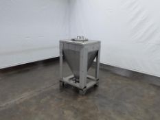 Tote Bulk Handling Systems Stainless Steel Product Hopper