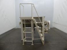 40 Cubic Foot Ribbon Blender with Stainless Steel Mixing Trough
