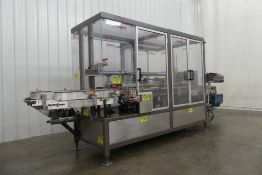 Serpa 2000VCM Semi-Automatic, Continuous Motion, Hot Melt Vertical Glue Cartoner with Magazine