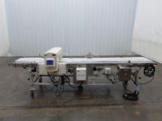 Safeline V3 Stainless Steel Smooth Belt Conveyor Metal Detector