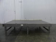 13'L x 8'W Multi-Conveyor Mass Flow Belt Conveyor with 2 Hp Motor