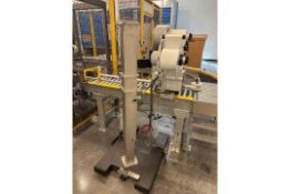 Markem Imaje 2200 Series Print Labeler With Swinging Tamp Arm And Stand