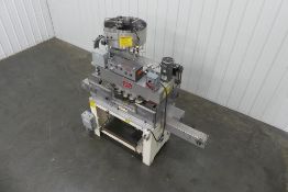 Kaps-All C 8 Head Spindle Capper with Bowl, Chute and Conveyor