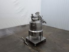 Haagen & Rinau Unimix 150 Gallon Jacketed Mix Tank With Propeller Agitation