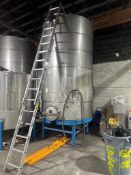 Stainless Steel Jacketed 3400 Gallon Storage Tank with Stand