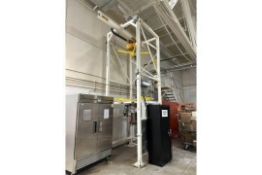 Material Transfer Super Sack Bulk Bag Unloader Rated For 4000 Pounds